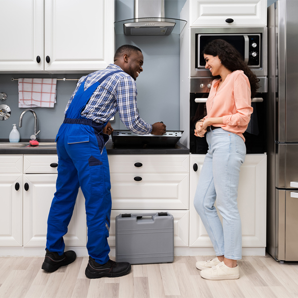 what kind of warranty do you offer on your cooktop repair services in Seven Springs PA